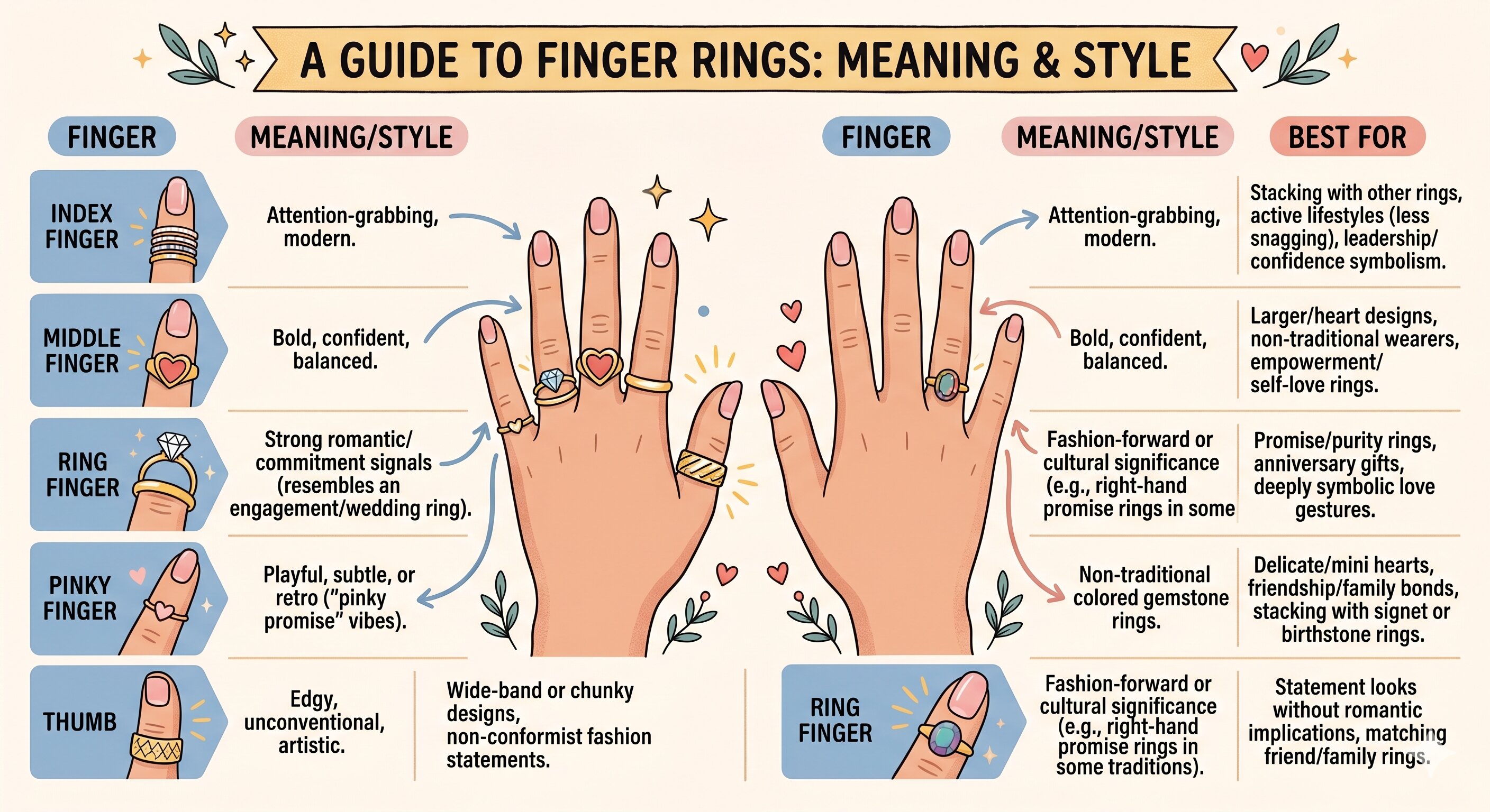 A guide to finger rings
